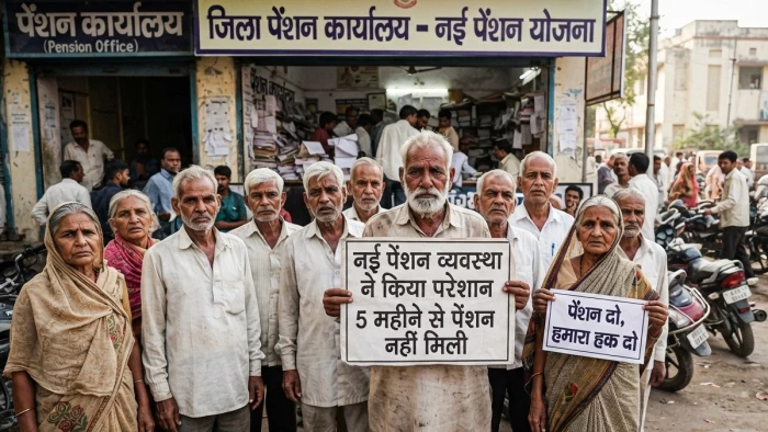 नई पेंशन व्यवस्था से पेंशनर परेशान, पांच महीने तक नहीं मिल रही पेंशन