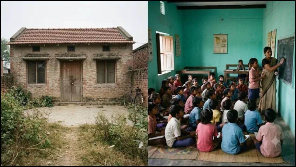 यूपी में 4.85 लाख बच्चों का भविष्य दांव पर... 7,874 स्कूल सिर्फ एक टीचर के भरोसे, 313 स्कूलों में एक भी छात्र नहीं