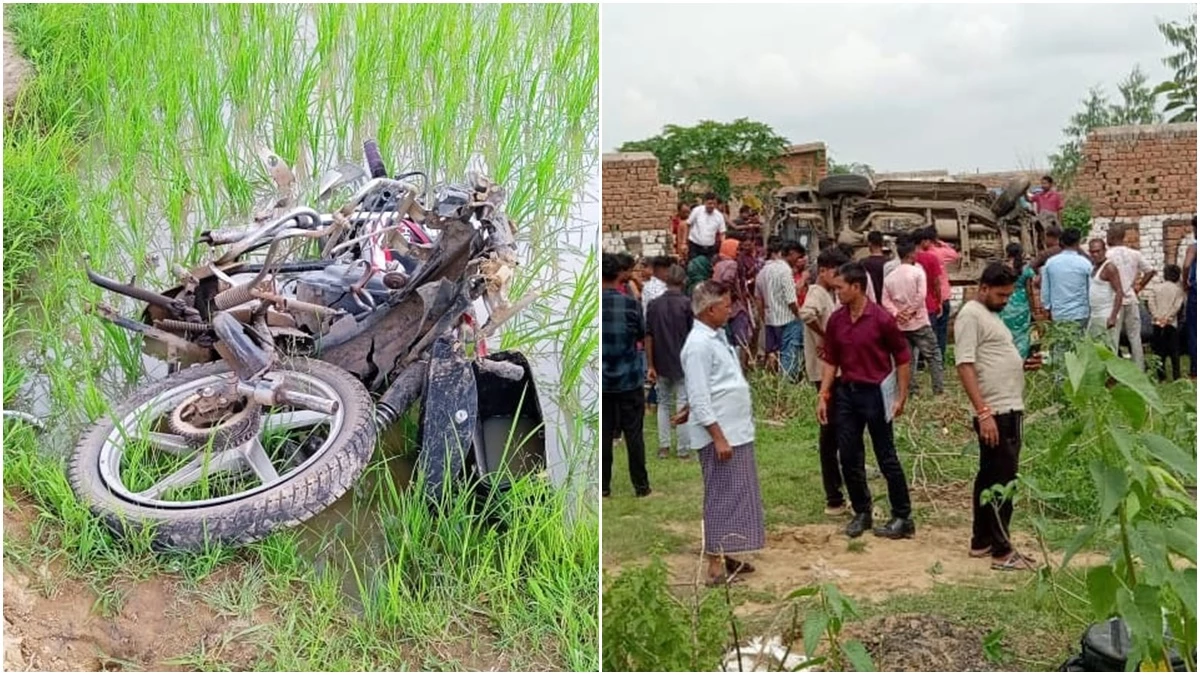 MP के अनूपपुर जिले में जीप और बाइक की टक्कर में 5 लोगों की मौत, झिरिया टोला के पास हुआ हादसा