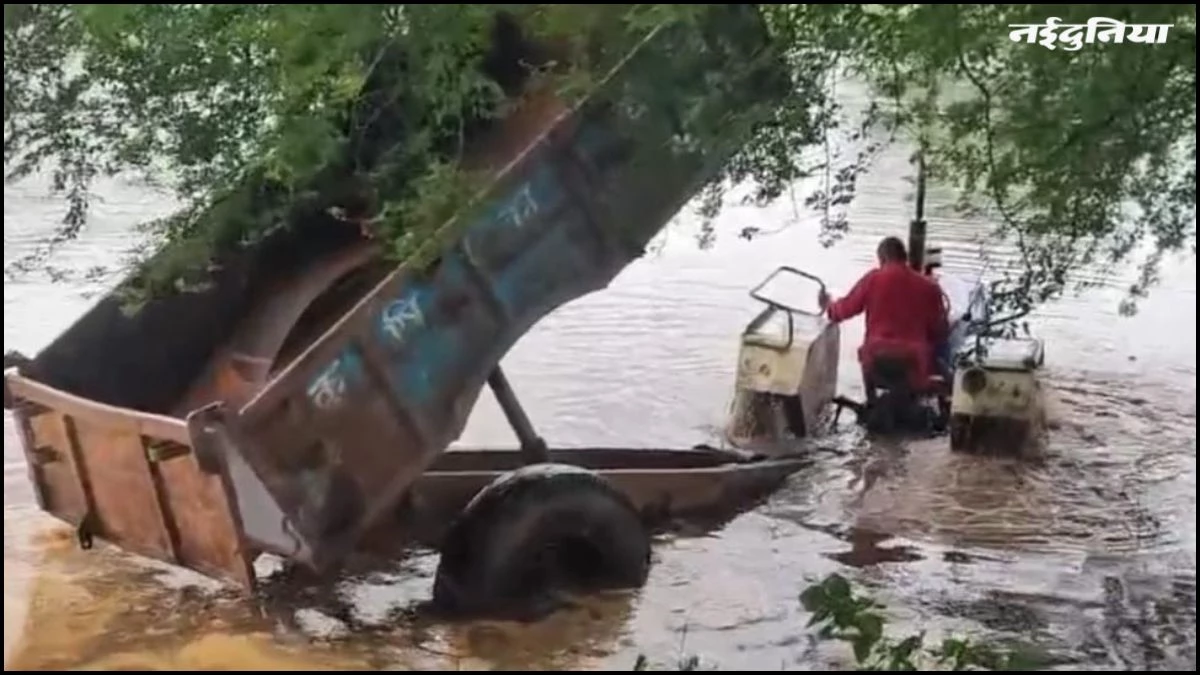 Shahdol में बढ़ता रेत माफिया का आतंक... अवैध रेत से लदे ट्रैक्टर मालिक ने तहसीलदार से की झूमाझपटी