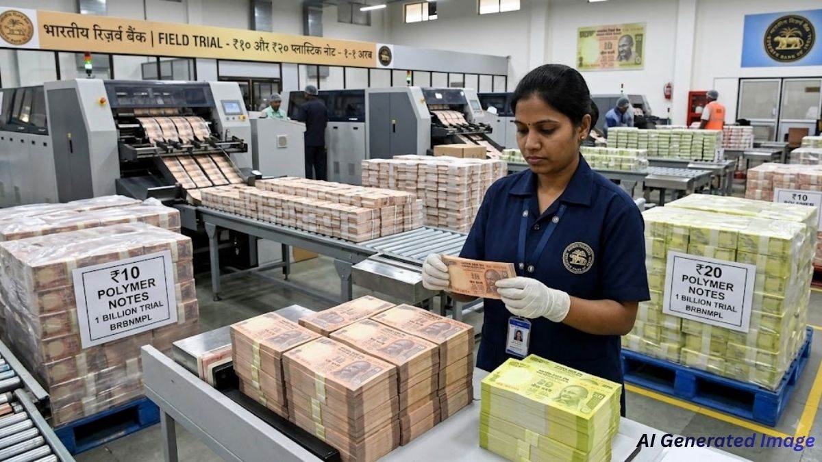 मोदी सरकार ने 10 और 20 रुपये के एक-एक अरब प्लास्टिक नोटों के फील्ड ट्रायल को दी मंजूरी