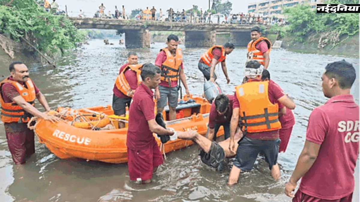 Bhilai News: मछली पकड़ने गए दो लोगों की नाले में बहने से मौत, दो दिन खोजने के बाद SDRF को मिले शव