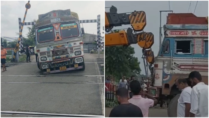 MP News: उमरिया मे रेलवे ट्रैक पर पहुंचते ही टूट गया ट्रक का एक्सल, ट्रेनों की आवाजाही प्रभावित