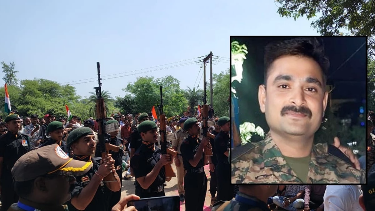 बलिदानी की पत्नी को नहीं पता था कि वो नहीं रहे, रात में करवा चौथ की पूजा की; सुबह आखिरी बार पति का चेहरा देख बिलख पड़ी