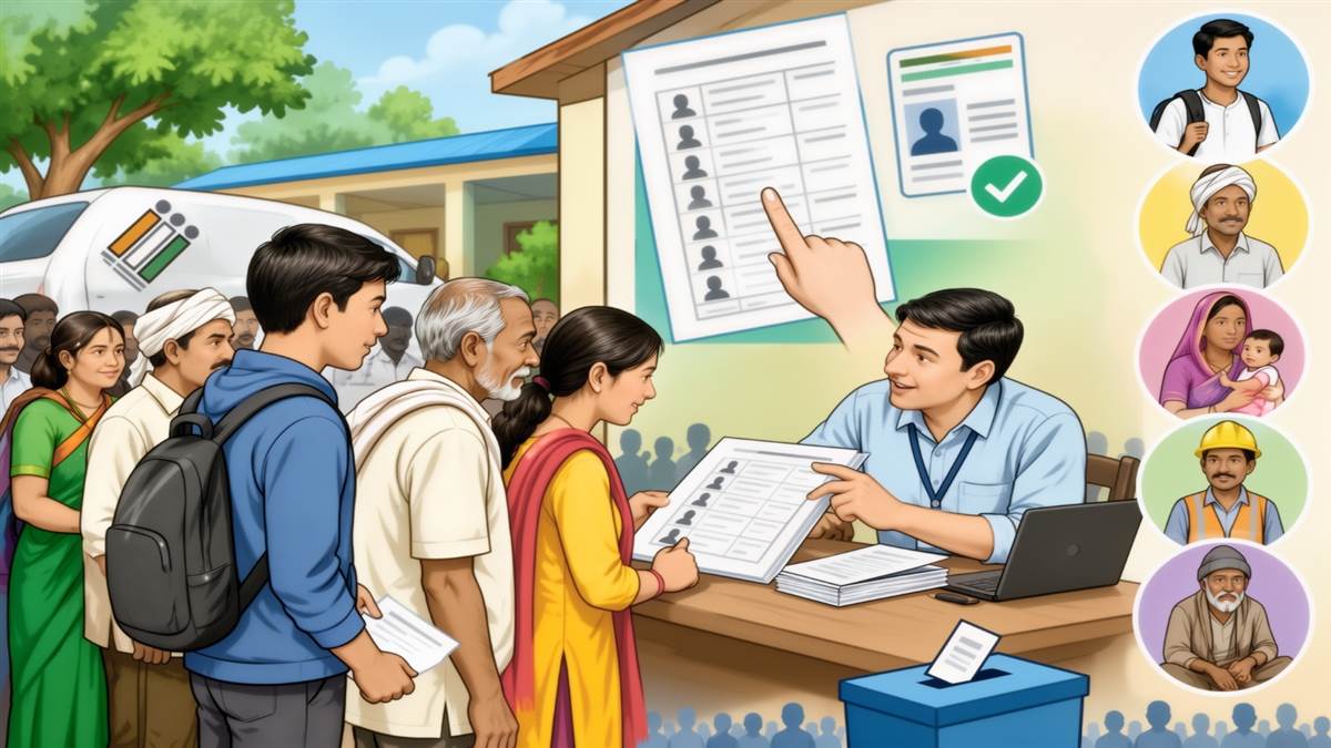 छत्तीसगढ़ में मतदाता सूची से छूटे पात्र नागरिकों के नाम जोड़ने शुरू हुआ विशेष...
