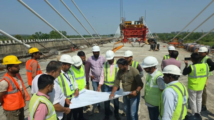 जबलपुर में नर्मदा नदी पर बनेगा 150 मीटर लंबा ब्रिज, हेल्थ मॉनिटरिंग सिस्टम के सेंसर से होगी निगरानी