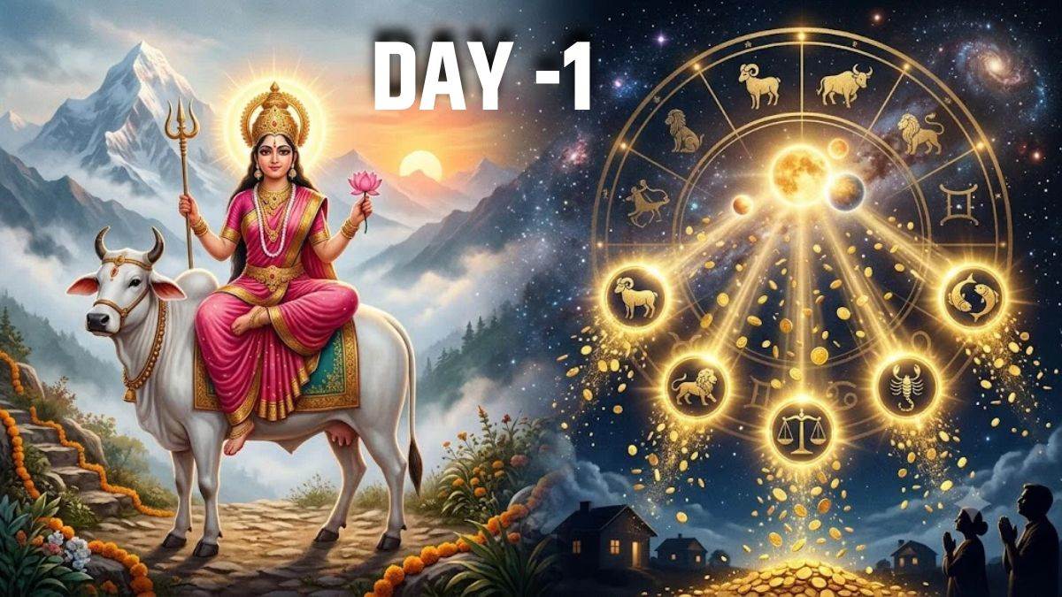 शारदीय नवरात्रि के पहले दिन 4 महासंयोग, इन 7 राशियों की चमकेगी किस्मत, सबसे पहले मिलेगा माता का आशीर्वाद