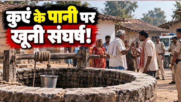 रीवा में कुएं से पानी भरने को लेकर एक ही परिवार में चले लट्ठ, बुजुर्ग की मौत, दो गिरफ्तार