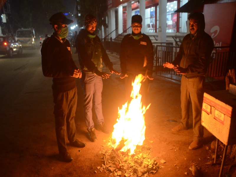 Gwalior Weather Report Temperatures Drop Five Degrees Due To Icy Wind Cold Again After Thirteen Days