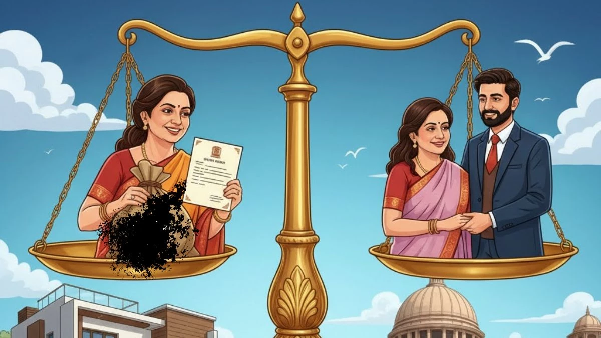 भोपाल में अनोखा समझौता... पत्नी ने डेढ़ करोड़ लेकर पति उसकी प्रेमिका को सौंपा