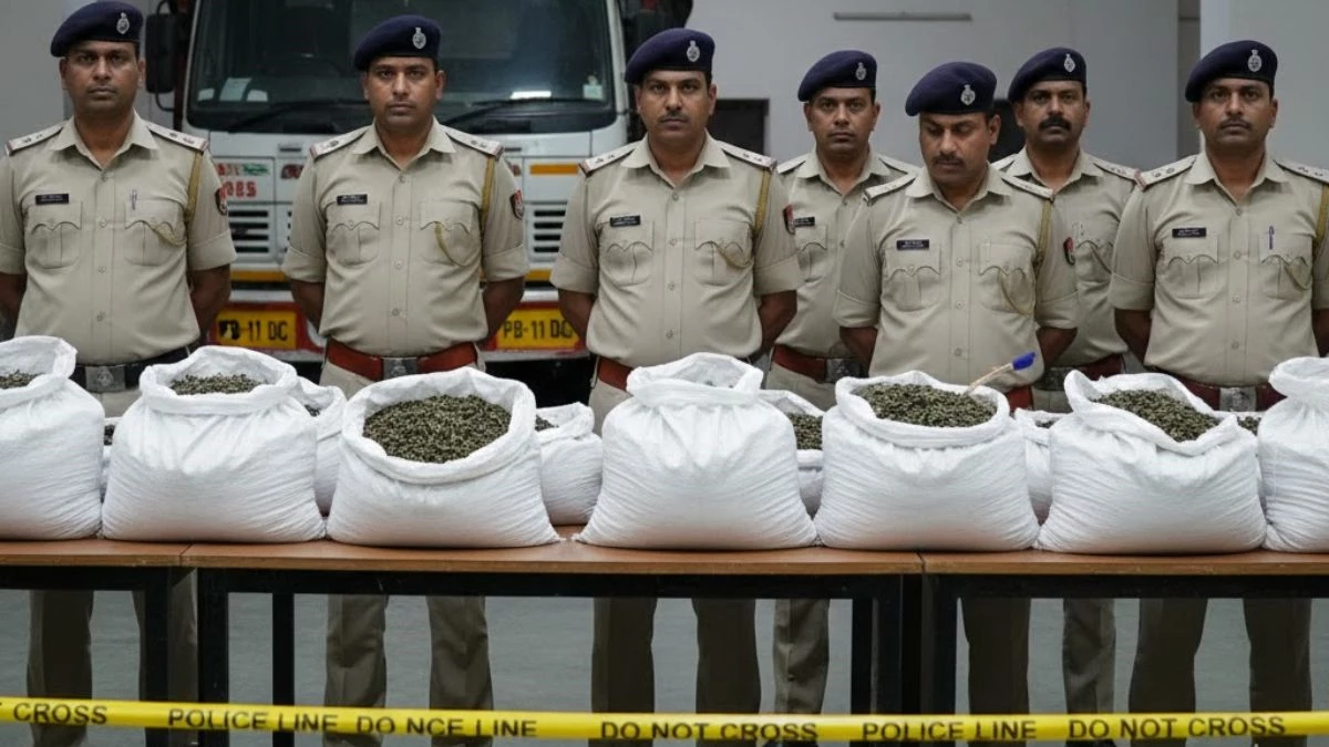 MP पुलिस के माल खाने से डोडा चूरा के 12 बैग गायब... शिवपुरी में TI समेत 3 पुलिसकर्मी लाइन अटैच,