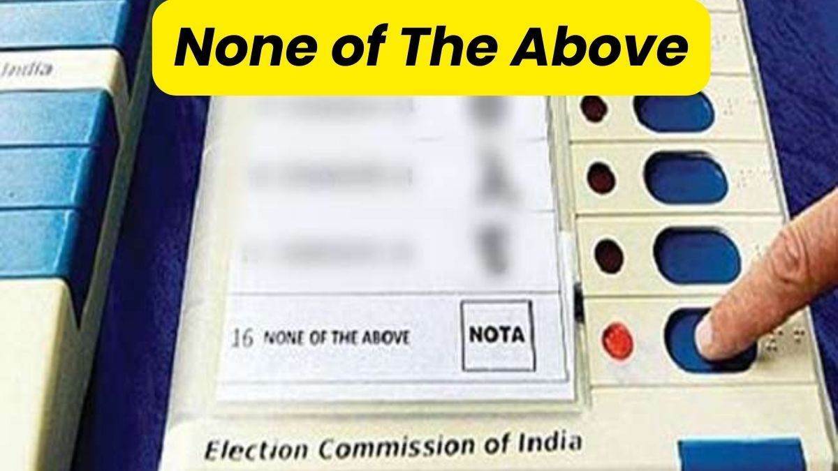 Lok Sabha Election 2024: नोटा को नकार रहे मतदाता, 2014 में 0.81 प्रतिशत मत से घटकर 2019 में 0.66 प्रतिशत पर आया
