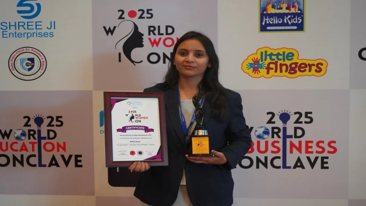 Success Story: रीजनल से नेशनल तक का सफर, नेहा गौर बनीं वर्ल्ड वुमन आइकॉन
