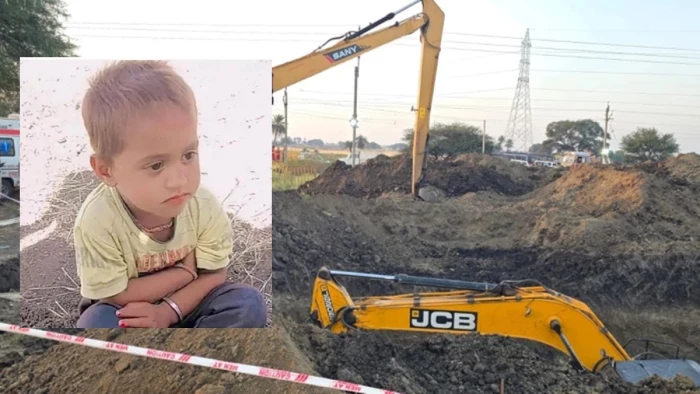 उज्जैन में बोरवेल में गिरे तीन साले के बच्चे की मौत के मामले में खेत मालिक पर हो सकता है केस