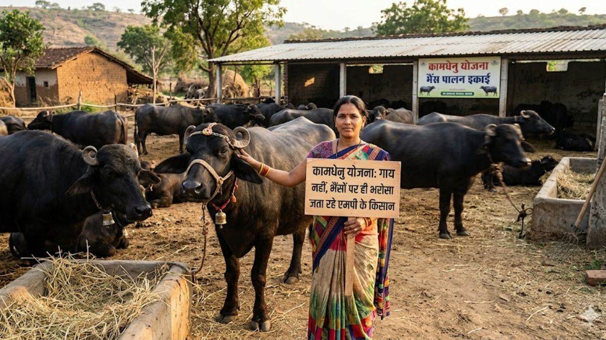 कामधेनु योजना: गाय नहीं, भैंसों पर ही भरोसा जता रहे एमपी के किसान, क्यों है भैंस पहली पसंद?