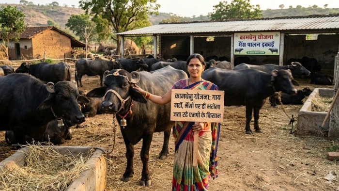 कामधेनु योजना: गाय नहीं, भैंसों पर ही भरोसा जता रहे एमपी के किसान, क्यों है भैंस पहली पसंद?