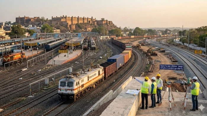 रेल यात्रियों के लिए बड़ी खुशखबरी: अब स्टेशनों के बाहर से दौड़ेंगी मालगाड़ियां, जबलपुर से कोटा तक बिछेगी नई रेल लाइन