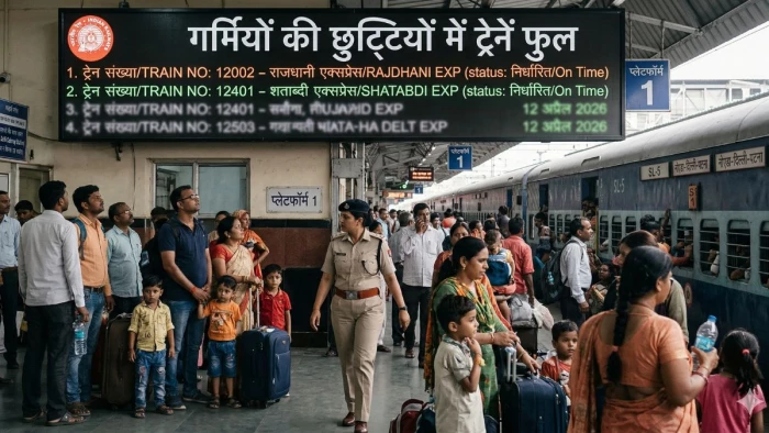 गर्मियों की छुट्टियों में रेल सफर हुआ मुश्किल, मई-जून तक ट्रेनों में वेटिंग और रीग्रेट, यात्रियों की बढ़ी परेशानी
