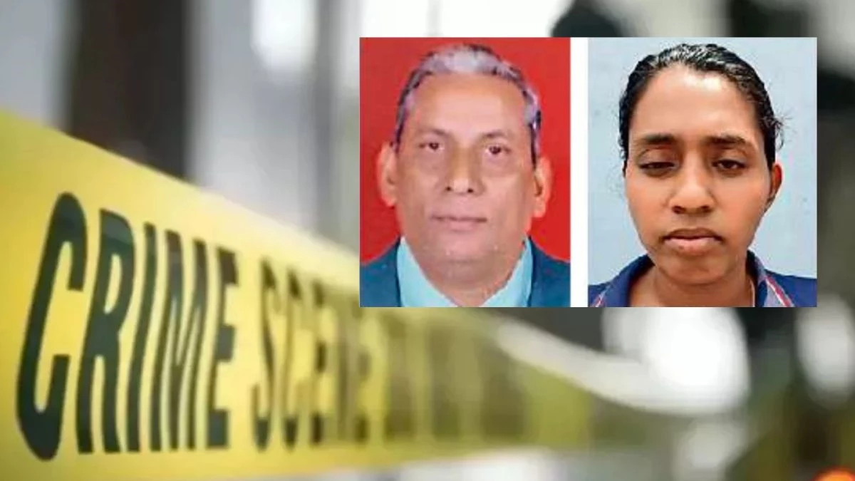 Wife put medicines in her husband's eyes and then sending killer to the bedroom started waiting for her death