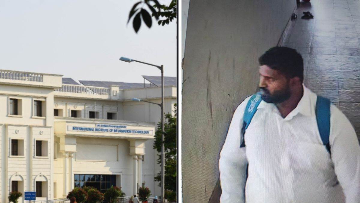 IIIT रायपुर हॉस्टल में दिनदहाड़े चोरी, 15 से ज्यादा लैपटॉप लेकर फरार हुआ युवक; CCTV में कैद हुआ संदिग्ध