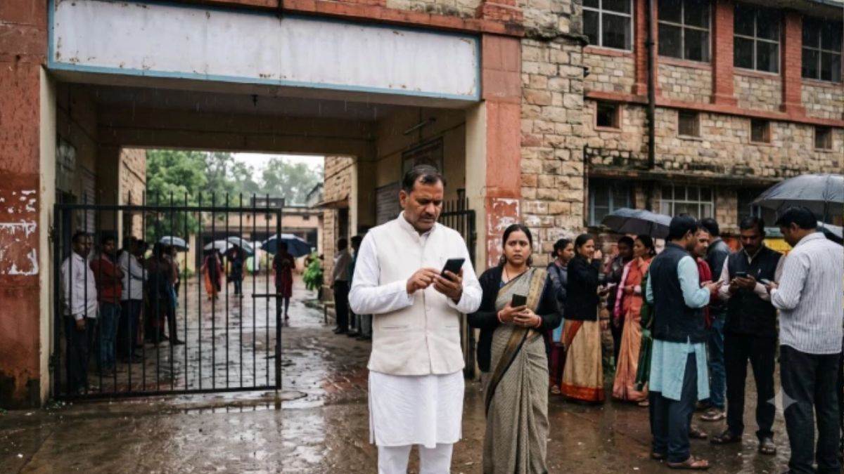 'हमारे शिक्षक' एप की बड़ी तकनीकी खामी, स्कूल में मौजूद शिक्षिका को बताया 89 लाख मीटर दूर