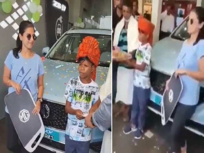 Did MG Hector Gift 'Bachpan ka Pyaar' Boy Sahdev Dirdo a Car Worth Rs 23  Lakhs? | Video of 'Bachpan ka Pyaar' fame #SahdevDirdo being felicitated as  he stands near a MG