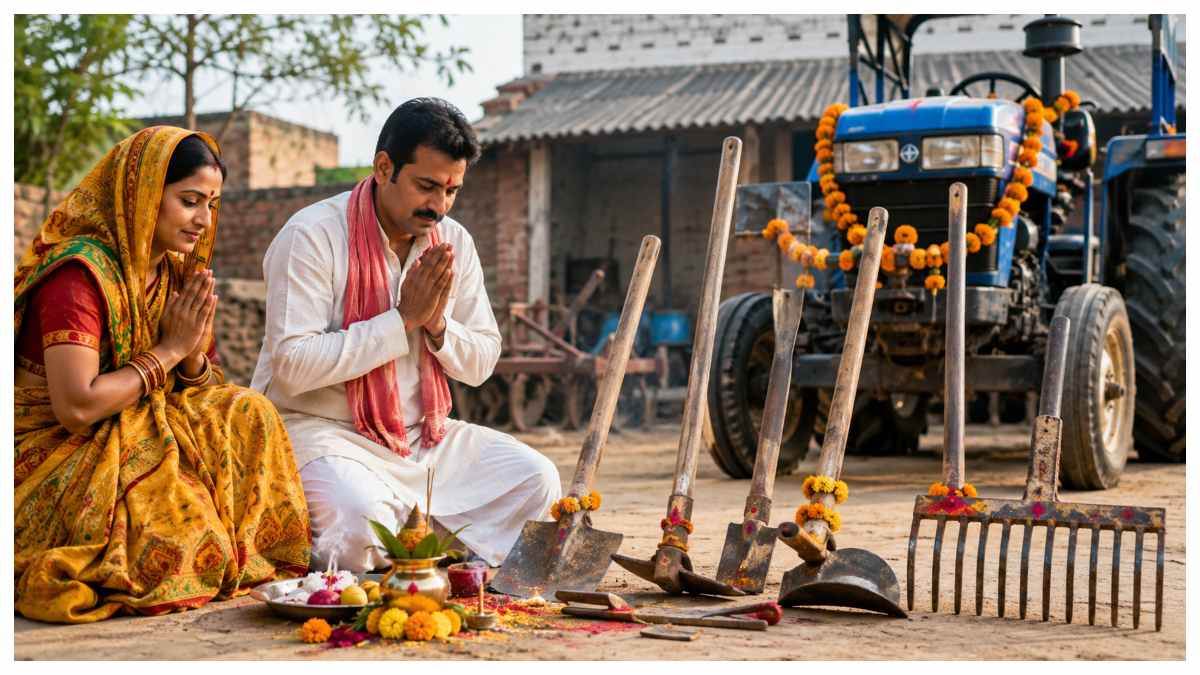 क्यों मनाते हैं छत्तीसगढ़ का पहला तिहार? जानें हरेली पर औजार पूजन, नीम पत्ती, गेड़ी और बुरी नजर से सुरक्षा का रहस्य