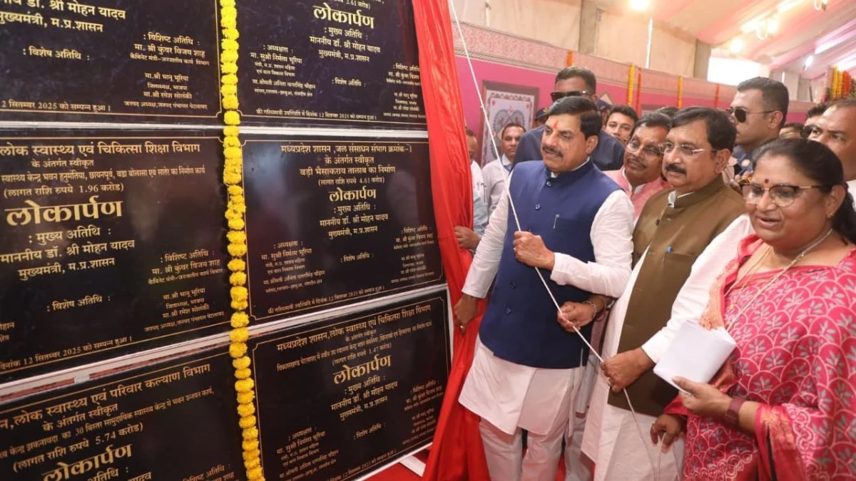 सीएम मोहन यादव ने झाबुआ में किया 345 करोड़ के विकास कार्यों का लोकार्पण, लाड़ली बहना योजना की 28वीं किश्त जारी