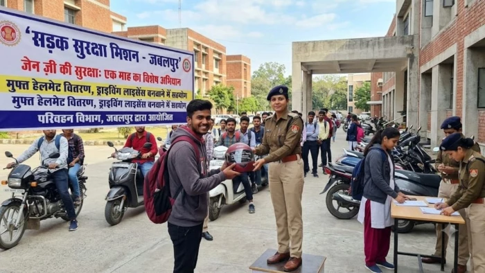जबलपुर में सड़क पर Gen-Z की सुरक्षा का मिशन, एक माह तक करेंगे विशेष कार्य