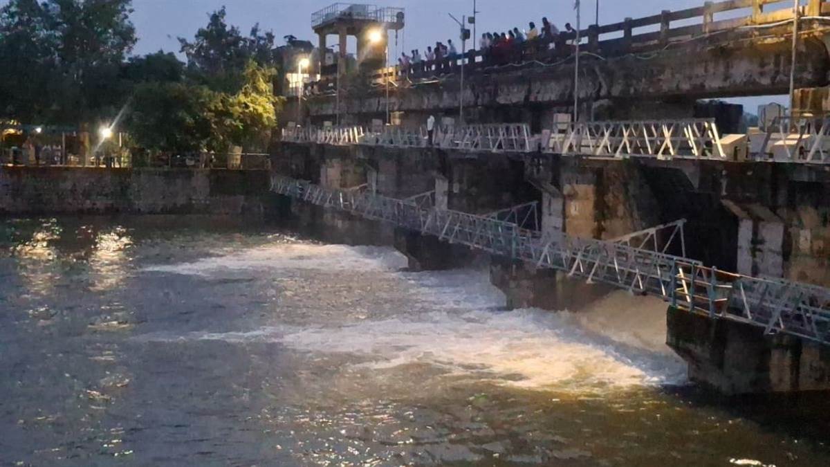 ग्वालियर के घाटीगांव में 67.2 मिमी झमाझम बारिश, लबालब हुआ तिघरा डैम; 24 घंटे में फिर बारिश के आसार