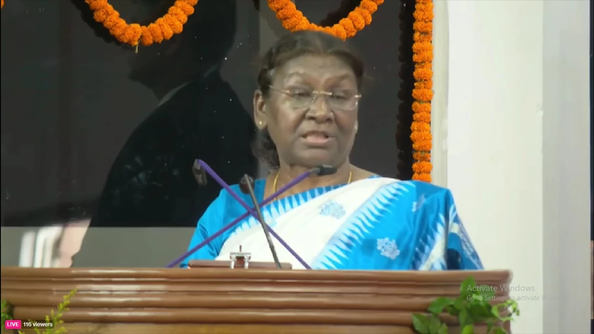 छत्‍तीसगढ़ के दो दिवसीय दौरे पर आएंगी राष्ट्रपति द्रौपदी मुर्मू, IIT और NIT के दीक्षा समारोह में होंगी शामिल