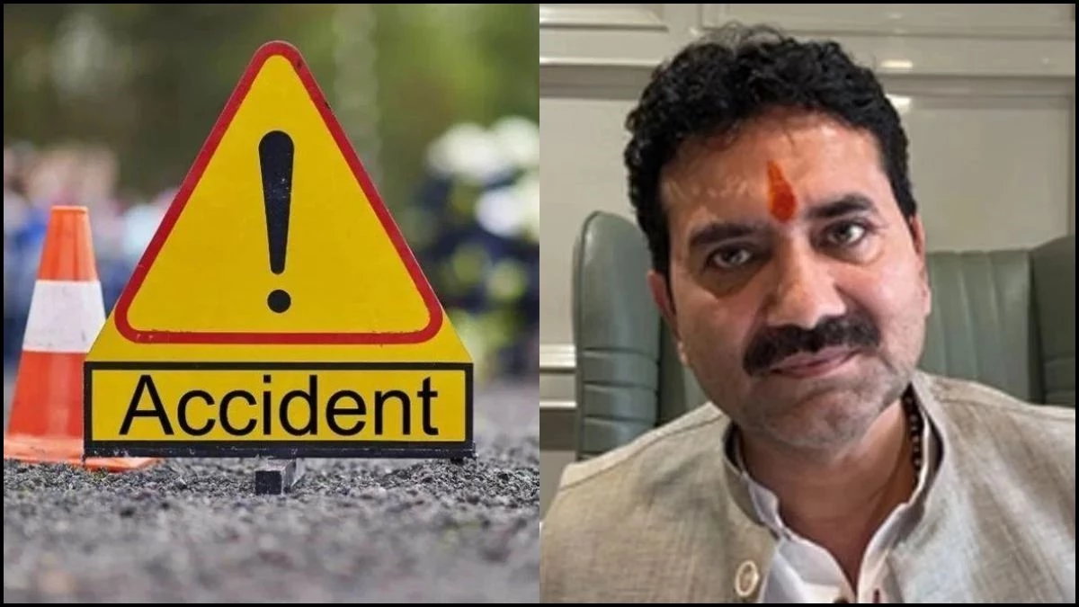 Indore विधायक गोलू शुक्ला की बस ने फिर बरपाया कहर, मां-बेटी को मारी टक्कर, हादसे में महिला घायल