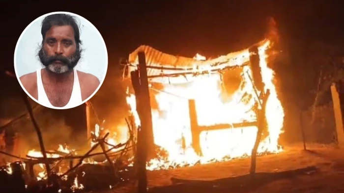 भिंड के खड़ीत गांव में सोते समय दुकान में पेट्रोल डालकर लगाई आग, विरोध करने पर की मारपीट; 4-5 लाख का नुकसान