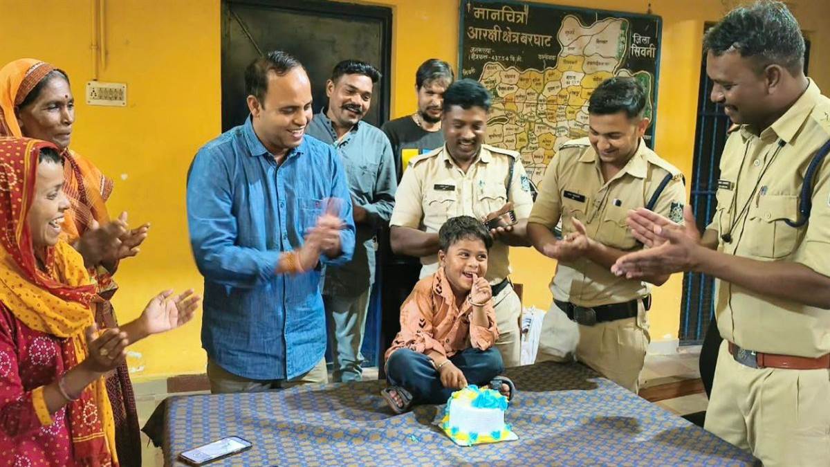 सिवनी में सोशल मीडिया बनी सहारा, बरघाट पुलिस की कोशिश से चार वर्षीय बच्चा मुस्कुराया