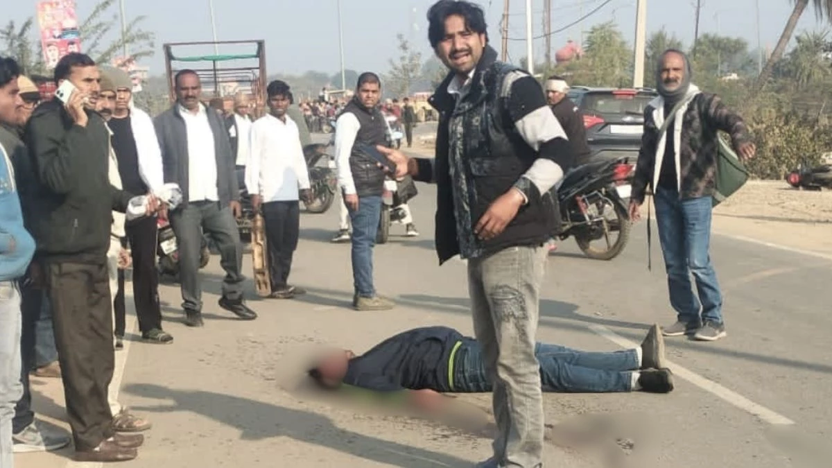 दतिया में मंगलवार को दिनदहाड़े हत्या... बदमाशों ने युवक के सिर में मारी गोली, मौके पर मौत