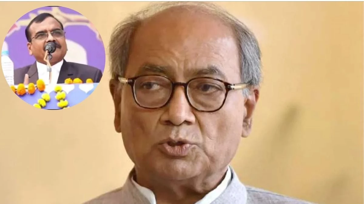 दिग्विजय सिंह ने ब्राह्मण बेटियों पर आपत्तिजनक टिप्पणी करने वाले IAS अधिकारी संतोष वर्मा का किया बचाव