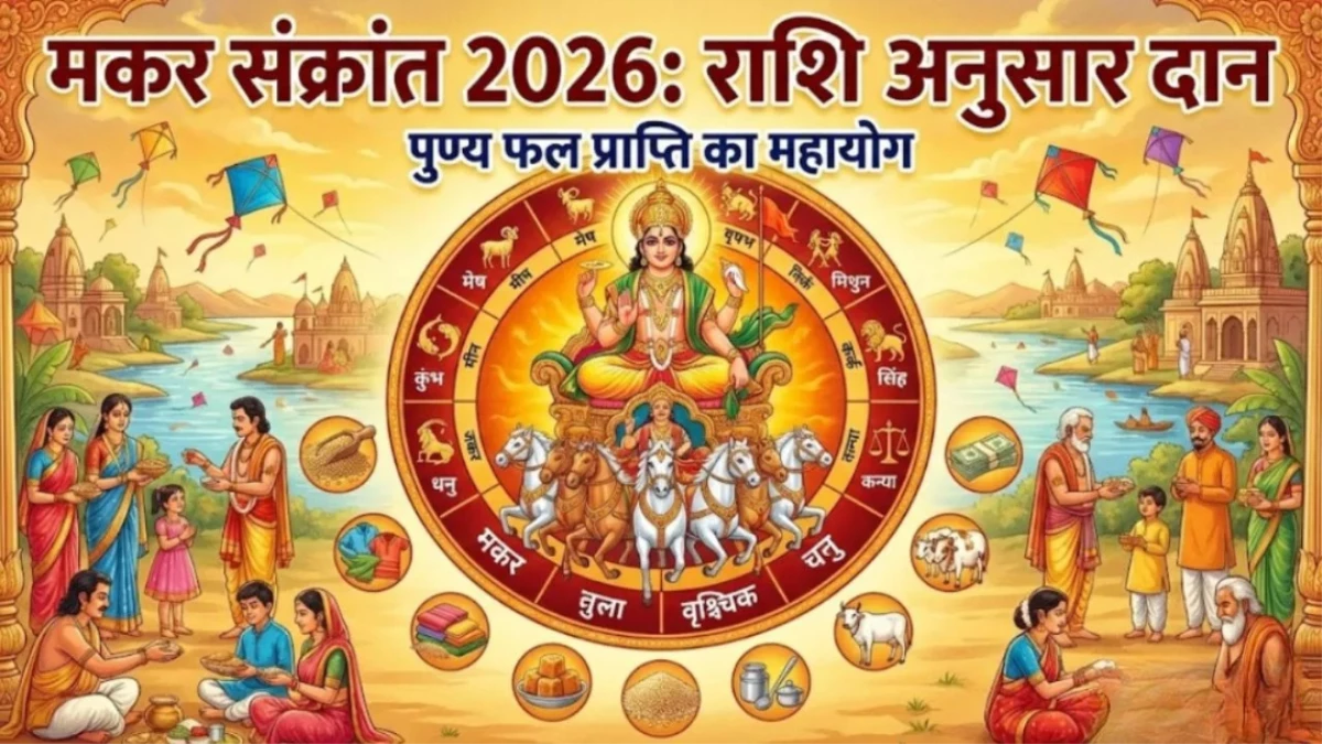 Makar Sankranti 2026 Daan: राशि अनुसार करें इन चीजों का दान, सूर्य देव की कृपा से चमकेगी किस्मत