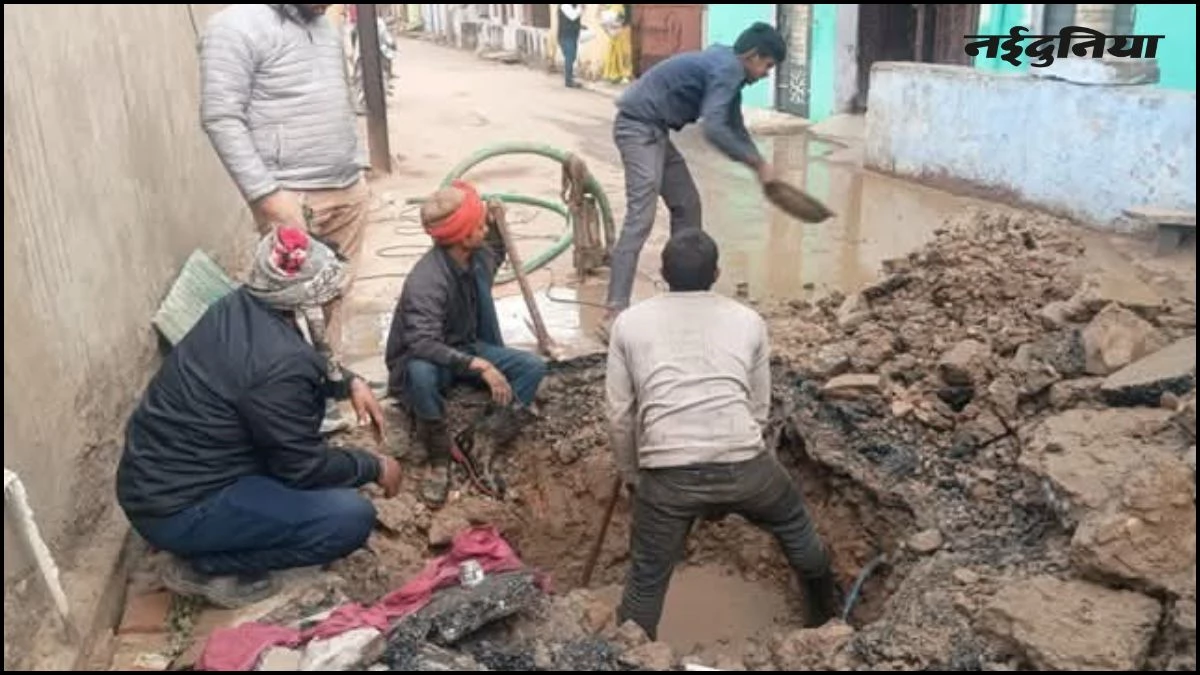 मुरैना-पोरसा में जल संकट पर एक्शन, कलेक्टर के निर्देश के बाद सुधरी सप्लाई, पोरसा के वार्ड-5 को 3 महीने बाद मिला शुद्ध पानी