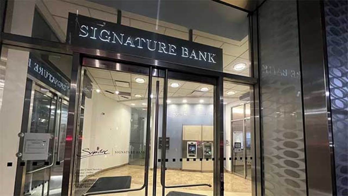 न्‍यूयार्क का सिग्नेचर बैंक दिवालिया, एक सप्‍ताह में अमेरिका के दो बैंक दिवालिये