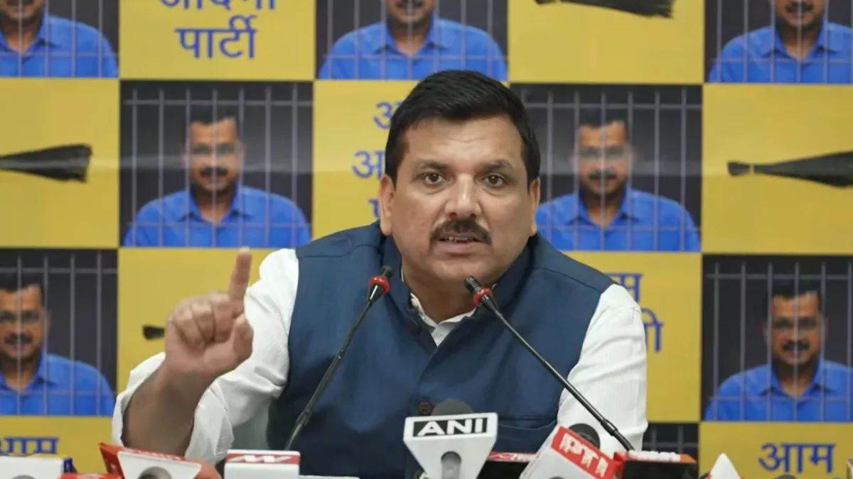 आप सांसद संजय सिंह ने CM केजरीवाल को प्रताड़ित करने का लगाया आरोप, कहा- सरकार तोड़ना चाहती है उनका मनोबल