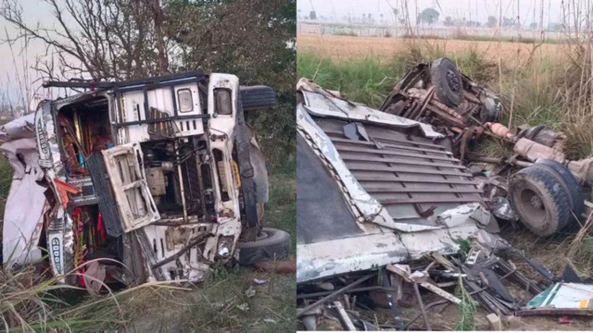 मातम में बदली शादी की खुशियां: बारात से लौट रही बस और ट्रक की भिड़ंत, 6 की मौत, 13 घायल; चीख-पुकार के बीच रेस्क्यू