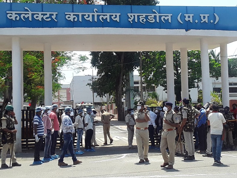 Shahdol News शहडोल में सीएम ने कहा मिलकर करें कोरोना को हराने का