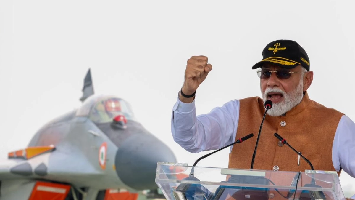 'Terrorists entered the house and killed it, PM Modi's Hunkar with Adampur Airbase