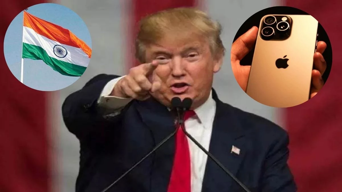 ट्रंप की टैरिफ धमकी नहीं डरा Apple, भारत में बने 97% iPhones अमेरिका भेजे गए