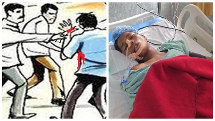 पिता ने पकड़े हाथ, बेटे ने किए ताबड़तोड़ वार: सिरगिट्टी में छात्र की आंतें बाहर आईं, आरोपी गिरफ्तार