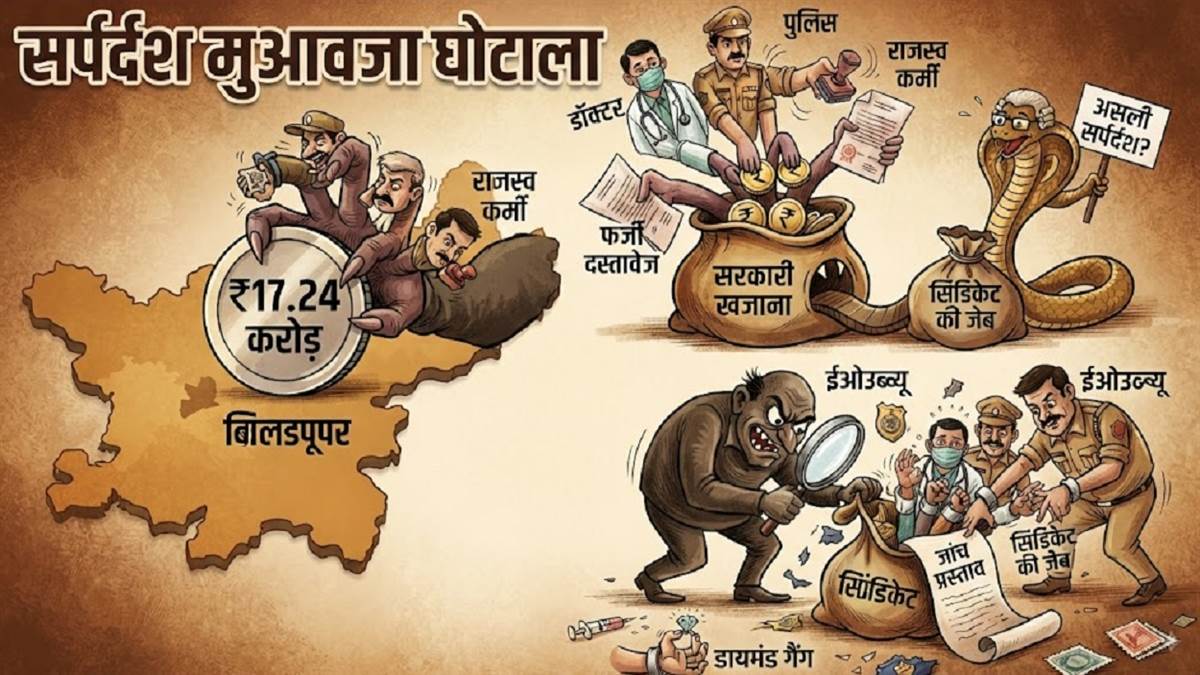 सांप के जहर को बदनाम कर हड़पा गया 17 करोड़ का मुआवजा, एडवोकेट डायमंड गैंग की जांच EOW को सौंपने की तैयारी