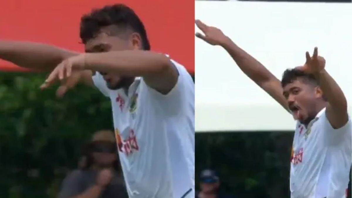 AUS vs BAN: बांग्लादेशी गेंदबाज का अजीब सेलिब्रेशन, कैमरन ग्रीन का विकेट लेकर सोशल मीडिया पर मचा दिया बवाल