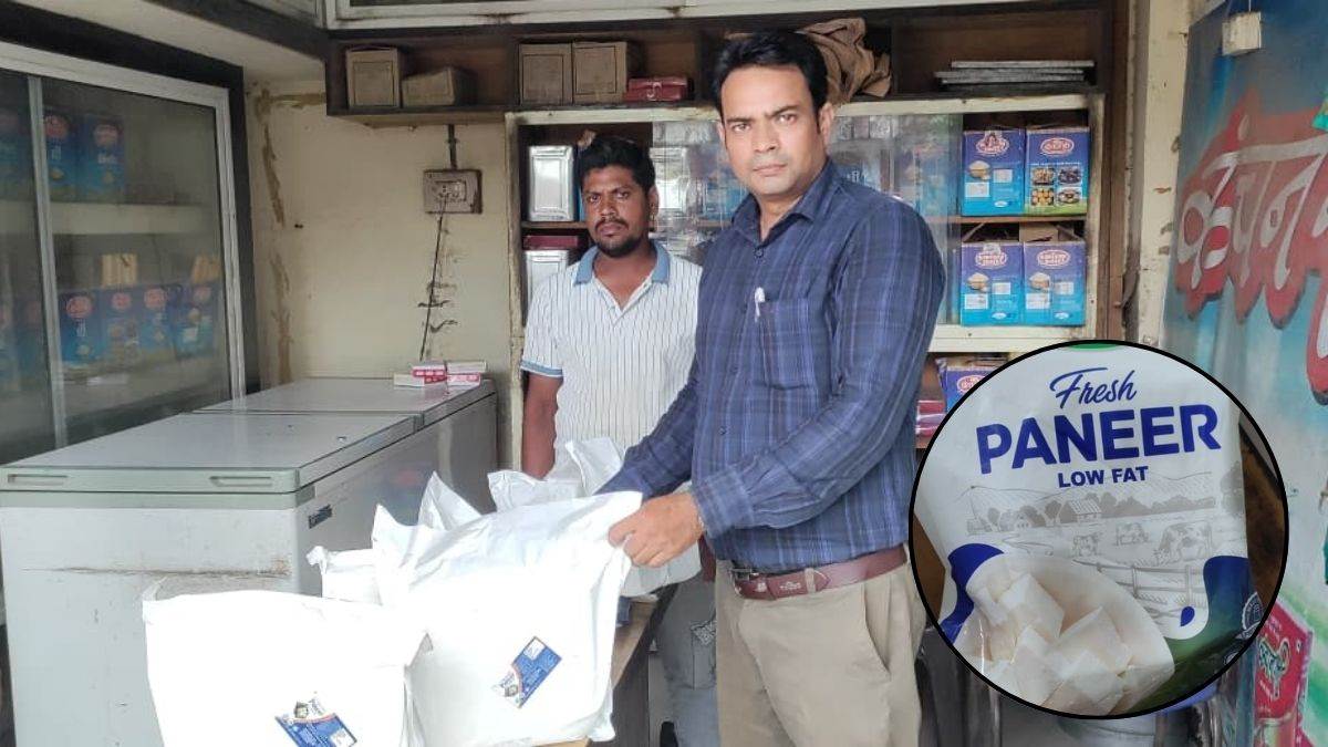 धार में 52 किलो एनालॉग पनीर जब्त, 15 नमूने लैब भेजे