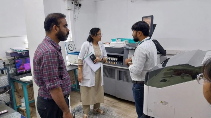 मार्च में ही समाप्त हो गया जबलपुर के पेथ केयर डायग्नोस्टिक सेंटर का पंजीयन, जांच दल ने किया तत्काल सील