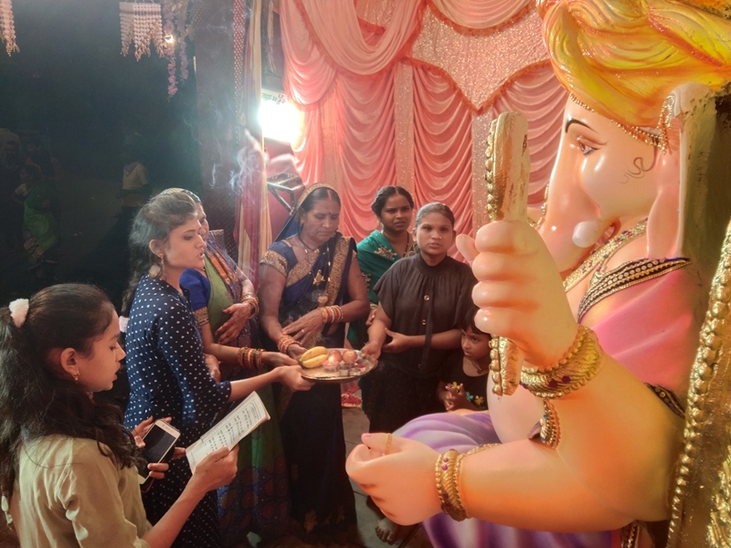 Special Story Ganesh Festival 2021 बरसों पहले गुढि़यारी पड़ाव में बनी